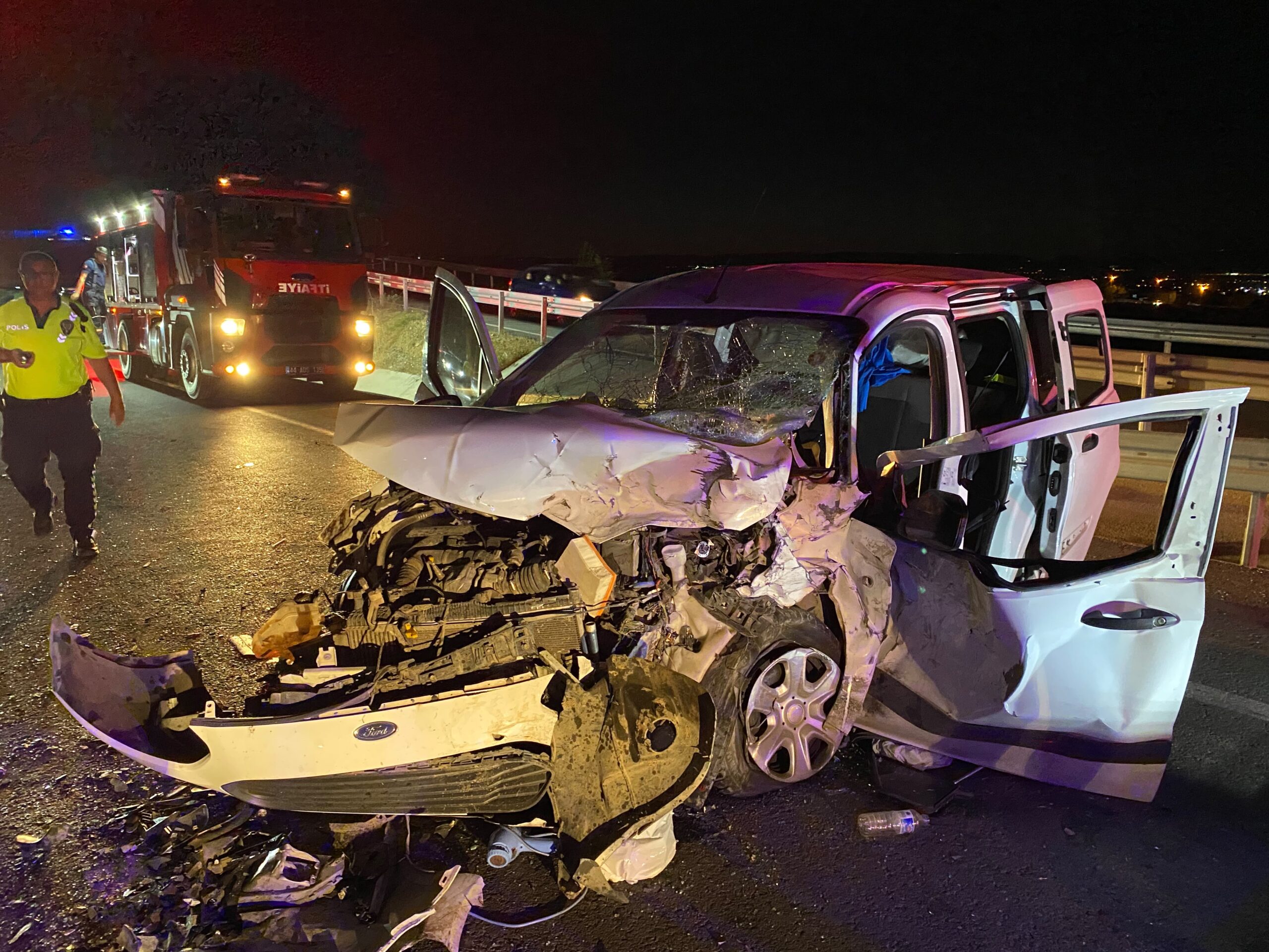Kuzey Çevre Yolu’nda kaza.. 6 yaralı