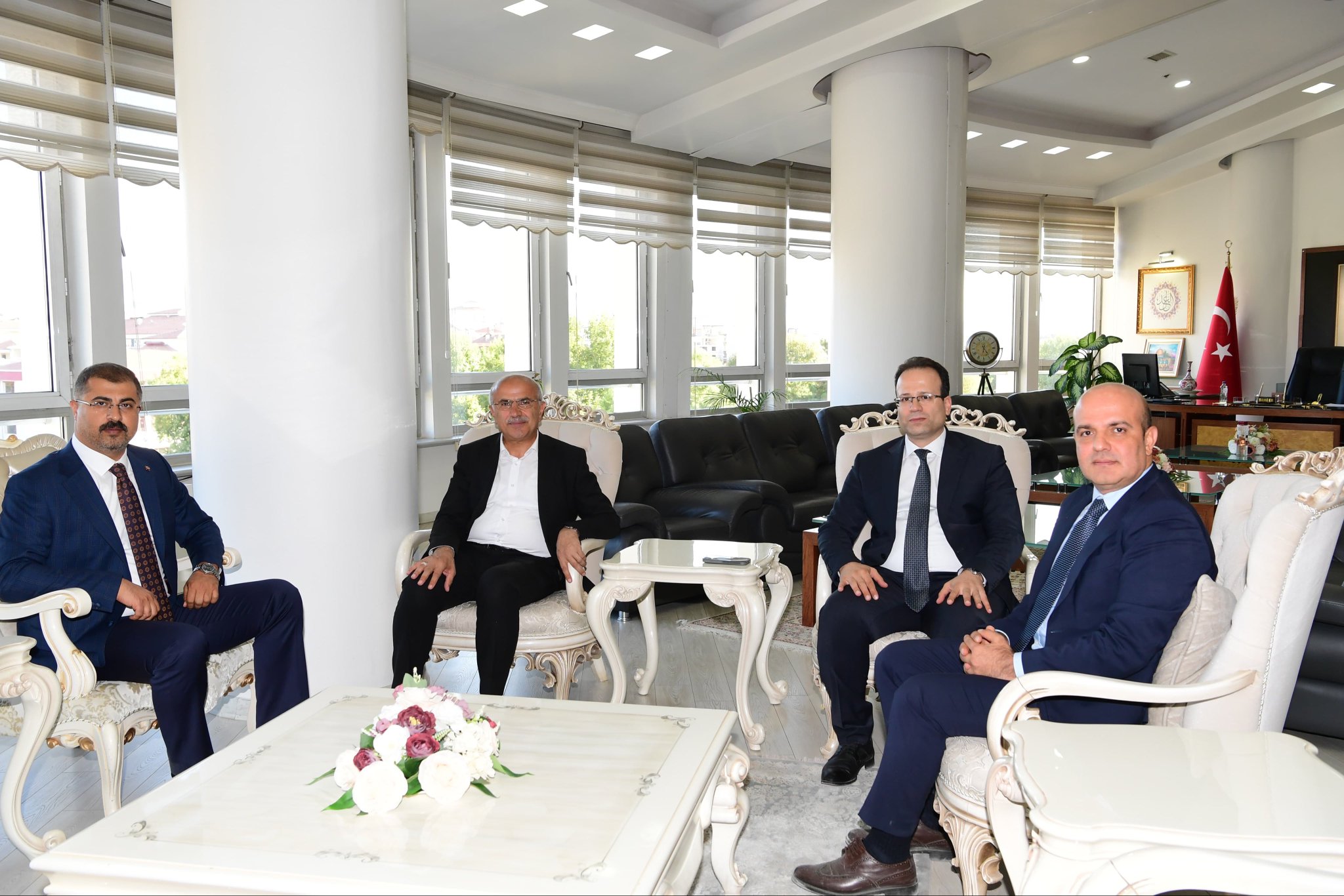 Sami Er, yargı mensuplarıyla bir araya geldi