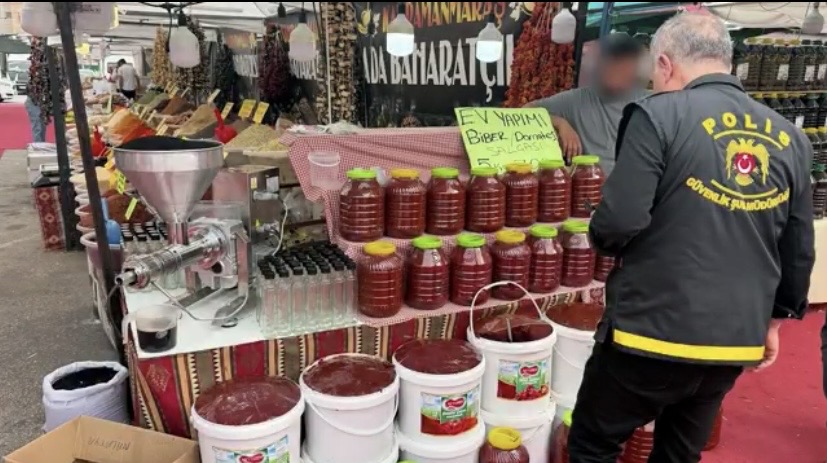 İçişleri Bakanlığı paylaştı.. Malatya’daki fuar denetimi de görüntülerde