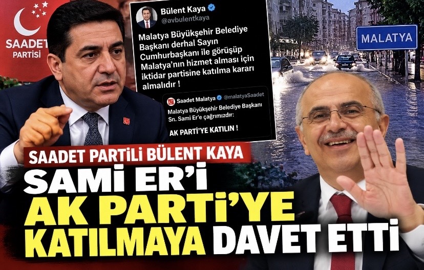 Malatya’da yağmur siyaseti.. Sami Er’e çağrı
